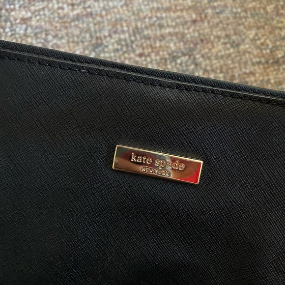 Kate Spade Oversized Tasseled Black Tote - Picture 3 of 8